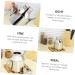 Zerodeko Sauce Pot Oil Bottles for Cooking Stainless Steel Oil Stainless Steel Pitcher with Lid Practical Seasoning Bottle Salad Oil Dispenser Kitchen Supplies Metal Household 14.5X12X8.5CM Silver - Buy Online on GoSupps.com