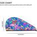 Colorful Mushrooms Microfiber Hair Towel - Super Absorbent Coral Velvet Wrap for Long Curly & Thick Hair - Quick Dry Hair Cap for Women - Buy Online on GoSupps.com