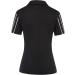 JACK SMITH Women's Golf Polo Shirt | Short Sleeve Dry Fit Tennis Shirt with Zipper | Activewear Polo | Black - Size Medium - Buy Online on GoSupps.com