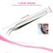Professional Eyelash Extension Tweezers Kit with Eyebrow Scissors - Stainless Steel Tools Set in Storage Box - Buy Online on GoSupps.com