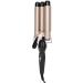 KUIKUI Triple Pipe Hair Curling Iron Wand - Fast Heating Adjustable Temperature for Healthy Styling | International Shipping Available - Buy Online on GoSupps.com