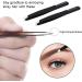 Professional Eyebrow Tweezers Slanted Tip Stainless Steel Eyebrow Tweezers Lever Hair and Eyelashes Enhanced Tip for Removing Ingrown Hair - Buy Online on GoSupps.com