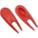 ZRM&E 8pcs Plastic Golf Divot Tool Set - Non-Slip Golf Repair Accessories in Red - Buy Online on GoSupps.com