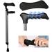 Adult Underarm Crutches Lightweight Adjustable Walking Cane Applicable Height 4' 5'' 6' Comfortable Underarm Pads Ergonomic Grip - Buy Online on GoSupps.com
