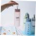 KOMBIUDA 520 Drinking Pink Portable Frosted Water Ml Creative Couples Bottle re-usable - Buy Online on GoSupps.com
