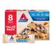 Atkins Snack Bar, Caramel Chocolate Nut Roll, Keto Friendly, 1.55 oz, 8 count Caramel Chocolate Nut Roll 8 Count (Pack of 1)