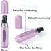 Portable Mini Refillable Perfume Atomizer Bottle Atomizer Perfume Bottle Refillable Perfume Spray Scent Pump Case Perfume Atomizer Refillable Travel 3 Pack of 5ml Black Silver Pink - Buy Online on GoSupps.com