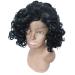 Shop Women's Black Wavy Curly Synthetic Wig - Retro Styles from 50s to 80s - International Shipping Available - Buy Online on GoSupps.com