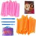 20pcs No Heat Spiral Hair Curlers Kit with Styling Hooks - 22inch Magic Curlers for Long & Medium Hair - Buy Online on GoSupps.com