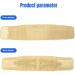 Wedhapy Back Bandage - Adjustable Lumbar Support Belt for Lower Back Pain Relief | Breathable & Reinforced Design - Buy Online on GoSupps.com