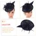 Gogogmee 1pc Mesh Headband Women Headdress Veil Hair Band Female Party Headdress Women Headwear Flower Hair Band Feather Hair Band Hair Band with Veil Party Hair Accessory Female Headband One Size Black - Buy Online on GoSupps.com
