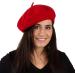 Colorful Wool Berets for Adults - French Artist Hat - 12 Pack by CoverYourHair - Buy Online on GoSupps.com