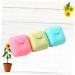 Ciieeo 3pcs Box Soap Holder Soap Box Handmade Soap As Shown 7cm*7cm*4cm - Buy Online on GoSupps.com