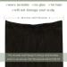 LAAVOO Micro Weft Extensions | Real Hair Black Micro Bead Extensions | 12-Inch Invisible Weft 50g #1B Color - Buy Online on GoSupps.com