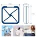 SOLID Orthodontic Retainer Case with Braces Removal Tool - Dark Blue | Dental Mouth Guard Denture Brace Retainer Case for Invisible Braces Correction - Buy Online on GoSupps.com