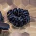 CRYSTALLOVE Silk Hair Scrunchie - Black - Buy Online on GoSupps.com