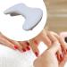 Sharplace U Shape Arm Rest Nail Hand Rest Arm Rest Cushion for Home DIY Nails Tech Acrylic Nails White - Buy Online on GoSupps.com