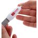 Solingen Professional Stainless Steel Nail File | 2-in-1 Cuticle Trimmer & Sapphire Files for Hand & Foot Care - Buy Online on GoSupps.com