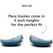Orthopedic Insoles for Plantar Fasciitis - Extra Solid Support for Flat Feet | Podiatrist Recommended | Women s 12-12.5 US & Men s 11-11.5 US - Buy Online on GoSupps.com