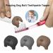 Easy to Use Silicone Toothpaste Dispenser for Dogs - Gray | Perfect for All Ages - Buy Online on GoSupps.com