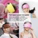 ARRIS Electric USB Heated Eye Mask - 5 Temperature Control, Pink - Buy Online on GoSupps.com