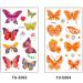 20 Sheets Butterfly Temporary Tattoos - Group Activity Decoration for Children's Toy - Various Styles (QS80) - Buy Online on GoSupps.com