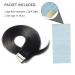 SEGO TAPE Extensions - 100% Remy Real Hair Adhesive Tape - 20 Pieces + 10 Free Tapes - Black #1 18 (45cm) 50g - Premium Quality Hair Extensions for Beautiful Styles - Buy Online on GoSupps.com