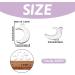Pandahall 200pcs Stainless Steel Moon Tag Pendants 16x11x0.9mm for Jewelry Making - Buy Online on GoSupps.com