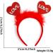 Voragrl Love Feather Head Hair Fastening New Valentine'S Day Headband Wedding Dance Dress Romantic Photo Headband Style 10 - Buy Online on GoSupps.com