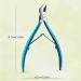 Grishay Easyclip Nail Clippers Cuticle Nippers Cuticle Cutter and Remover with Cuticle Trimmer Stainless Steel Cuticle Remover Tool for Thick Nails(1 Pcs a) - Buy Online on GoSupps.com