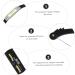 Hemoton 3pcs Bow Eyebrow Ruler Eyebrow Ruler Tool Stainless Steel Eyebrow Trimming Positioning Ruler - Buy Online on GoSupps.com