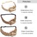 Braided Headband Hair 3 Strands Synthetic Hairpiece Classic Chunky Wide Thick Plaited Braids Elastic Headband Women Hair Extension Real Natural Look Samll Size Chocelate Brown mix Aubrun - Buy Online on GoSupps.com