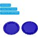 PATIKIL 1 Inch Flat Decorative Bottle Caps 50 Pack Craft Bottle Pendant Trays Double Sides Printed for DIY Pendants Craft Scrapbooks Dark Blue - Buy Online on GoSupps.com