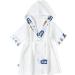 Pepi made in Poland bathrobe children baby unisex - bathrobe children boy 100% cotton - children bathrobe girl with hood unit size blue bear m