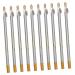 DOITOOL 10pcs Pencil Sharpener Eyebrow Pencil Lip Liners Highlighter Eye Liner Pen Sharpener Eyeliner 2 in 1