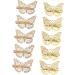 FRCOLOR Hairpin Metal Hair Clip metal hair claw clips head clip decorative hair clips Hairpins hair clips metallic hair clamps Golden hair clip Bobby Pin hollow Headdress - Buy Online on GoSupps.com