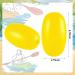 Lewtemi 4-Piece Marine Rope Floats 4.72'' x 2.75'' for Deep Water Fishing & Boating - Yellow - Buy Online on GoSupps.com