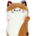 Vintoys Sleeping Cat Long Hugging Pillow 26 Brown Stuffed Animal Plush Toy - Buy Online on GoSupps.com
