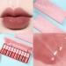 10-Piece Classic Red Lip Stain Set | Vibrant Moisturizing Liquid Lip Gloss | Perfect Mother's Day Gift - Buy Online on GoSupps.com