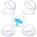 5 PCs pacifier box for baby transparent pacifier box pacifier box portable pacifier storage container pacifier box dustproof transparent dustproof box