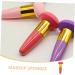 PLAFOPE Beauty Egg Brush Pen Makeup Powder Puff Makeup Sponges for Blending Make up Sponges for Face Cosmetic Sponge Foundation Sponge Brush Makeup Sponge with Handle Blending Sponges - Buy Online on GoSupps.com