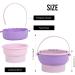 Silicone Makeup Brush Cleaner Mat 2 In 1 Hangable Makeup Brush Cleaning Bowl with Drying Makeup Brush Holder Multifunctional Cleaning Tools for Makeup Brushes Makeup Sponge Powder Puff (Purple) - Buy Online on GoSupps.com