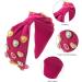 scicent Head Band Knottted Alice Bands Adult Women Wedding Hair Accessories for Girls Wide Fashion Pearls Head Hoops for Party Non-Slip Hair Bands Bling Glitter Hairbands - 27524 - Buy Online on GoSupps.com