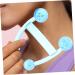 Minkissy 6pcs PVC Button Massager Tool for Neck and Shoulders - Blue | International Shipping Available - Buy Online on GoSupps.com
