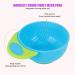 HOSIS Infant Freshfood Mash Bowl | Lightweight Baby Food Masher for Home - Blue/Green - Buy Online on GoSupps.com
