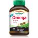 Jamieson NFA Omega 3-6-9 180 Softgels & Chewable Vitamin C 500 mg - White Juicy Peach Flavour 120 Count (Pack of 1) SUPPLEMENT + VITAMIN 9221 - Buy Online on GoSupps.com