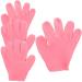 PATKAW 2 Pairs Dry Hand Moisturizing Gloves - Moisturizing Hand Gloves Overnight Moisturizing Gloves Spa Lotion Skin Care Gloves for Dry Hands Women Beauty