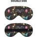 Jungle of Love Unisex Adjustable Blackout Sleep Eye Mask - Perfect for Home Travel Yoga and Office Naps - Buy Online on GoSupps.com