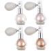NOLITOY Women Highlighter Spray 4pcs Body Powder Spray Glitter Highlighter Flashing Cosmetic Plastic Miss Makeup Highlighter Spray