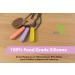 Buy Tilcare Chew Chew Chew Sensory Chewing Necklace | Durable Silicone Chewable Jewelry for Kids & Adults | Perfect for Autism | Available in Peach Yellow & Rose - Buy Online on GoSupps.com